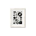 Picture of Retro Data _GroupedProduct_Rectangle_Portrait_Framed_Matted_