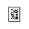 Picture of Retro Data _GroupedProduct_Rectangle_Portrait_Framed_Matted_