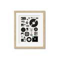 Picture of Retro Data _GroupedProduct_Rectangle_Portrait_Framed_Matted_