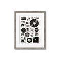Picture of Retro Data _GroupedProduct_Rectangle_Portrait_Framed_Matted_