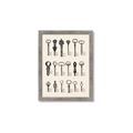 Picture of Vintage Style USB Keys _GroupedProduct_Rectangle_Portrait_Framed_Matted_