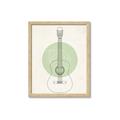 Picture of Guitar _GroupedProduct_Rectangle_Portrait_Framed_Matted_