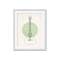 Picture of Guitar _GroupedProduct_Rectangle_Portrait_Framed_Matted_