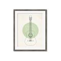 Picture of Guitar _GroupedProduct_Rectangle_Portrait_Framed_Matted_