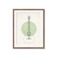 Picture of Guitar _GroupedProduct_Rectangle_Portrait_Framed_Matted_