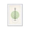 Picture of Guitar _GroupedProduct_Rectangle_Portrait_Framed_Matted_