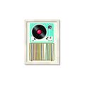 Picture of Vinyl Stack _GroupedProduct_Rectangle_Portrait_Framed_Matted_