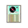 Picture of Vinyl Stack _GroupedProduct_Rectangle_Portrait_Framed_Matted_