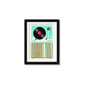 Picture of Vinyl Stack _GroupedProduct_Rectangle_Portrait_Framed_Matted_