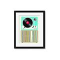 Picture of Vinyl Stack _GroupedProduct_Rectangle_Portrait_Framed_Matted_