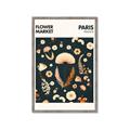 Picture of Flower Market Paris Poster _GroupedProduct_Rectangle_Portrait_Framed_Matted_