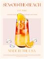 Picture of Sex on the Beach Drink _GroupedProduct_Rectangle_Portrait_Unframed_Print_Only_