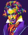 Picture of Ludwig Van Beethoven _GroupedProduct_Rectangle_Portrait_Unframed_Print_Only_