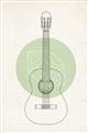 Picture of Guitar _GroupedProduct_Rectangle_Portrait_Unframed_Print_Only_