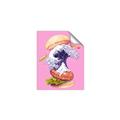 Picture of kanagawa burger _GroupedProduct_Rectangle_Portrait_Unframed_Print_Only_
