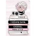 Picture of Stack of Fashion Books  _GroupedProduct_Rectangle_Portrait_Unframed_Print_Only_