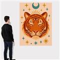 Picture of The third eye tiger _GroupedProduct_Rectangle_Portrait_Canvas_