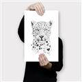 Picture of Lovely leopard _GroupedProduct_Rectangle_Portrait_Canvas_