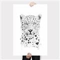 Picture of Lovely leopard _GroupedProduct_Rectangle_Portrait_Canvas_