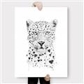 Picture of Lovely leopard _GroupedProduct_Rectangle_Portrait_Canvas_