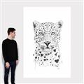 Picture of Lovely leopard _GroupedProduct_Rectangle_Portrait_Canvas_