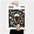 Picture of Flower Market Paris Poster _GroupedProduct_Rectangle_Portrait_Canvas_