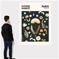Picture of Flower Market Paris Poster _GroupedProduct_Rectangle_Portrait_Canvas_