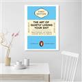 Picture of The Art of Shit Losing Typography Poster _GroupedProduct_Rectangle_Portrait_Canvas_
