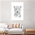 Picture of Lovely leopard _GroupedProduct_Rectangle_Portrait_Canvas_