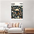 Picture of Flower Market Paris Poster _GroupedProduct_Rectangle_Portrait_Canvas_