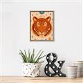 Picture of The third eye tiger _GroupedProduct_Rectangle_Portrait_Canvas_Framed_