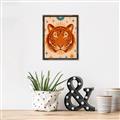 Picture of The third eye tiger _GroupedProduct_Rectangle_Portrait_Canvas_Framed_