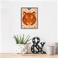 Picture of The third eye tiger _GroupedProduct_Rectangle_Portrait_Canvas_Framed_