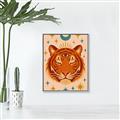 Picture of The third eye tiger _GroupedProduct_Rectangle_Portrait_Canvas_Framed_