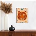 Picture of The third eye tiger _GroupedProduct_Rectangle_Portrait_Canvas_Framed_