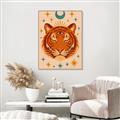 Picture of The third eye tiger _GroupedProduct_Rectangle_Portrait_Canvas_Framed_