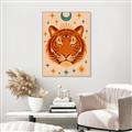 Picture of The third eye tiger _GroupedProduct_Rectangle_Portrait_Canvas_Framed_