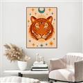 Picture of The third eye tiger _GroupedProduct_Rectangle_Portrait_Canvas_Framed_