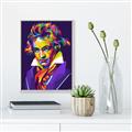 Picture of Ludwig Van Beethoven _GroupedProduct_Rectangle_Portrait_Canvas_Framed_