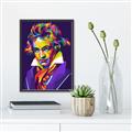 Picture of Ludwig Van Beethoven _GroupedProduct_Rectangle_Portrait_Canvas_Framed_