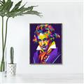 Picture of Ludwig Van Beethoven _GroupedProduct_Rectangle_Portrait_Canvas_Framed_