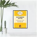 Picture of Wuthering Shites Typography Poster _GroupedProduct_Rectangle_Portrait_Canvas_Framed_