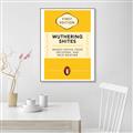Picture of Wuthering Shites Typography Poster _GroupedProduct_Rectangle_Portrait_Canvas_Framed_