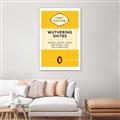 Picture of Wuthering Shites Typography Poster _GroupedProduct_Rectangle_Portrait_Canvas_Framed_
