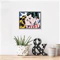 Picture of Welcome Home Darling _GroupedProduct_Rectangle_Landscape_Canvas_Framed_