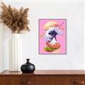 Picture of kanagawa burger _GroupedProduct_Rectangle_Portrait_Canvas_Framed_