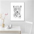 Picture of Lovely leopard _GroupedProduct_Rectangle_Portrait_Canvas_Framed_