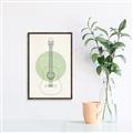Picture of Guitar _GroupedProduct_Rectangle_Portrait_Canvas_Framed_