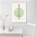 Picture of Guitar _GroupedProduct_Rectangle_Portrait_Canvas_Framed_