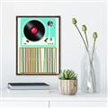 Picture of Vinyl Stack _GroupedProduct_Rectangle_Portrait_Canvas_Framed_